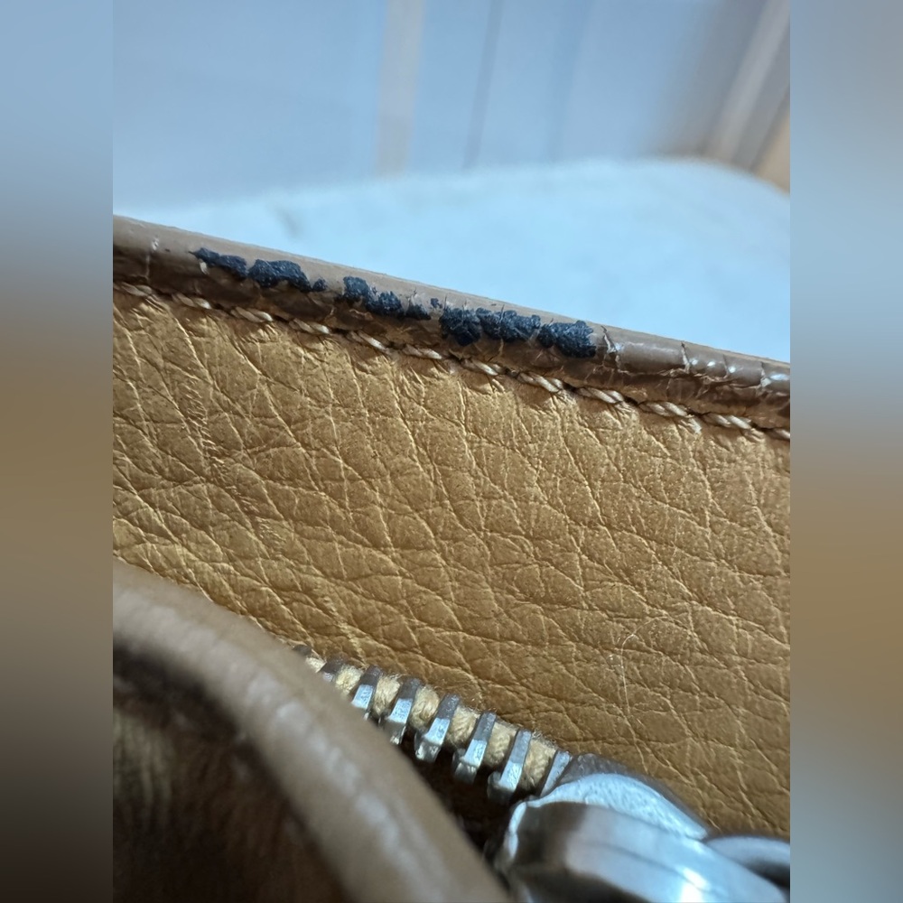 CELINE Boogie Bag Vintage Leather Handbag in Camel Tan - Made in Italy - EUC - Picture 15 of 16
